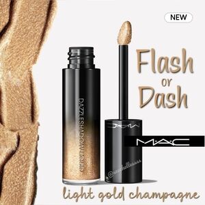 MAC Cosmetics Dazzleshadow Liquid Flash Or Dash Champagne Brand New In Box